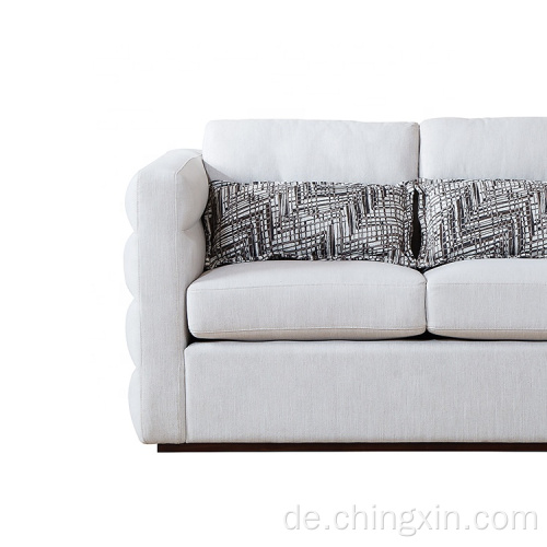 Wohnzimmer-Sofa Moderner Stoff-Schnittsofa-Sets Loveseats-Sofas